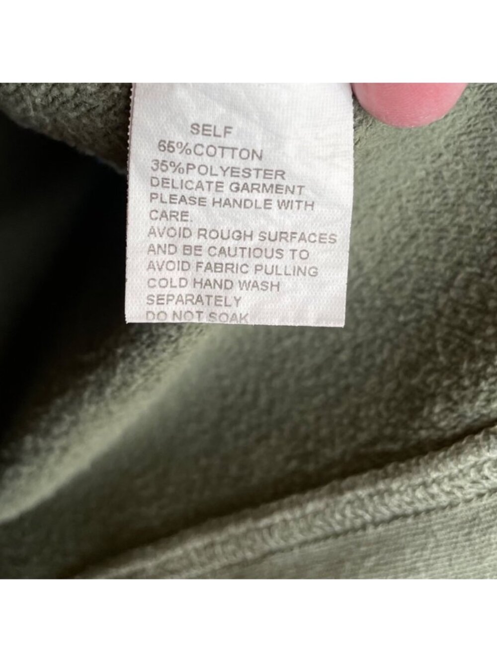 Revolve SNDYS Everyday Green Logo Sweatshirt, XS - Picture 7 of 7